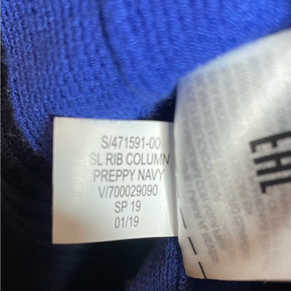 Banana Republic Navy Dress with Blue Side Stripe - Picture 6 of 7